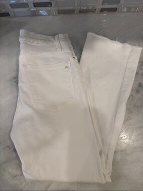 Madewell White Straight-Leg Women's Jeans
